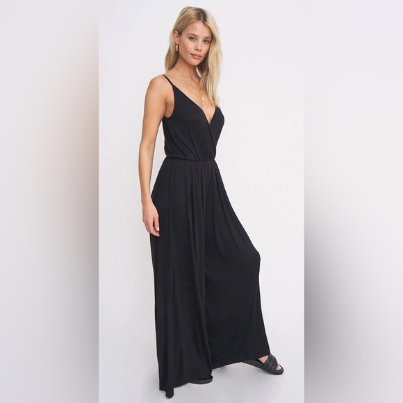 Project Social T Pants - Project Social T Wide Leg Jumpsuit